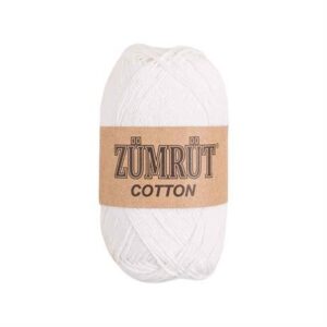 Zümrüt %100 Cotton 01 Z21 (Beyaz)