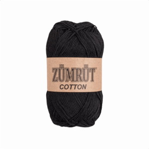 Zümrüt %100 Cotton 101 Siyah Z28