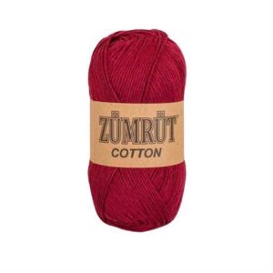 Zümrüt %100 Cotton 1148 Z5 (Koyu Bordo)